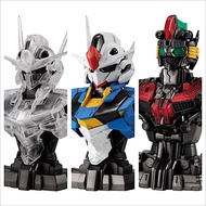 Toy Research Center Bandai Gashapon Mobile Suit Gundam Bust No. 3 Wind All 3 Types A Set Of 3