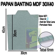 L14 PAPAN BANTING KAOS SABLON MDF 30X40