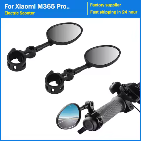 Universal Rearview Mirror for Xiaomi M365 1S PRO PRO2 F20 F25 F30 Electric Scooter Handlebar Adjusta