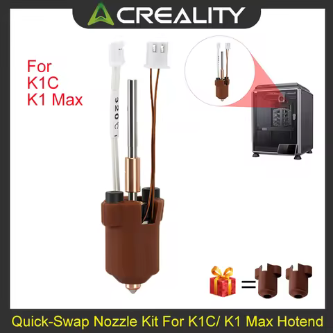 Creality Quick-Swap Nozzle Kit For K1C k1 Max Hotend Hotend Ceramic Heating Block Kit for K1C/k1 Max