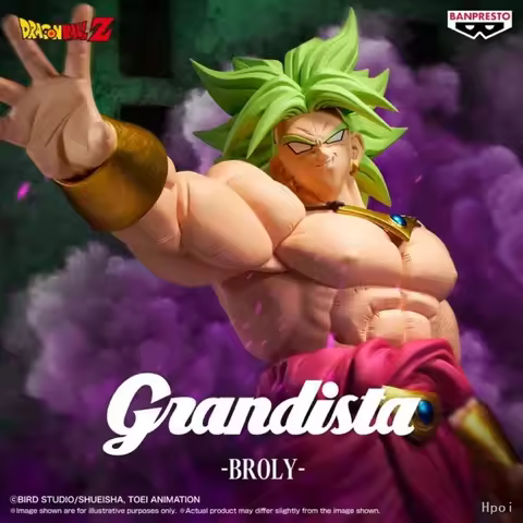 【Pre Sale】 BANDAI BANPRESTO Grandista DRAGON BALL Z Broly Model Gift