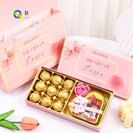 【Romantic Chocolate Gift Box 】- Elegant Valentine's Day Present for Him/Her, Perfect Anniversary & B