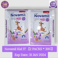 【1SET=2 Packs*30G】Novamil Kid IT 1-10Years Old 【Exp date:  31/01/2024】