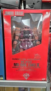 GUNDAM 30TH ANNIVERSARY ANIMATION COLOR VERSION JUMBO GRADE GUNDAM  高達 MS 06s ZAKU II 紅慧星 全新未開封 非 PG