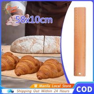 58cm Baking Bread Transfer Peel Solid Hardwood Dough Transfer Board Durable Baguette Flipping Board