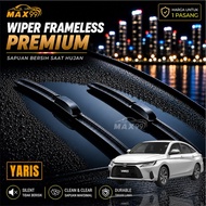 TOYOTA Wiper Pair of Frameless Front YarisTOYOTAs MAX99 Car Window Wiper/