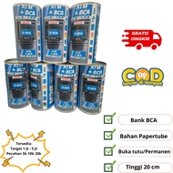 Atm piggy bank mini bank bca Height 20 cm Size L permanent savings open close target 1 million targe