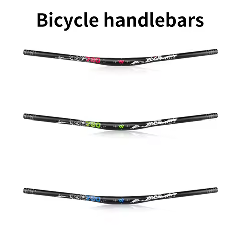Mountain Bike Handlebars 31.8MM Diameter High-Rise Handlebar with Matte Surface 720MM 780MM Length A