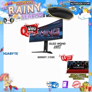 [ผ่อน 0% 10 ด.][รับเพิ่ม! MOUSE MS116]GIGABYTE AORUS MO34WQC2 34" QD-OLED MONITOR(OLED 240Hz)/ประกัน