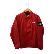 THE NORTH FACE◆THE COACH JACKET_ザコーチジャケット/L/ナイロン/RED