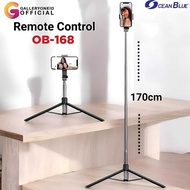 Tongsis Tripod Content Creator Multifunction Remote OB168 Mobile Phone Holder Selfie Stick 170Cm Tri