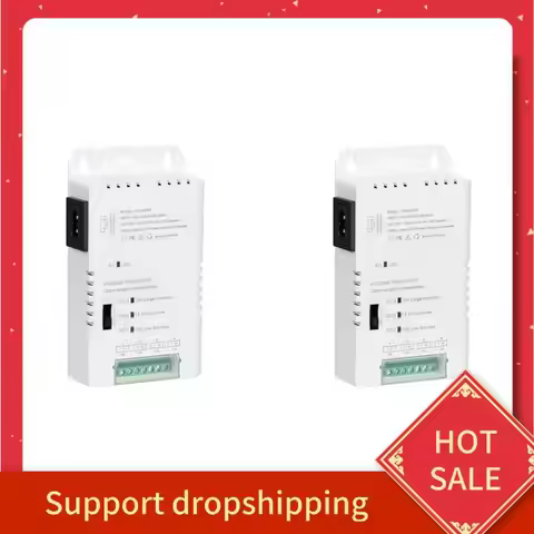 B44C 2X CCTV Camera Power Supply Distribution Power Supply 90V-264VAC Input To 12V-13.8-15VDC Output