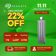 Seagate Ultra Compact SSD 1TB/2TB USB-C Cable-Free IP54 External SSD Solid State Drive