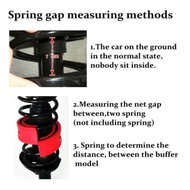 2PCS GETAH PELAPIK SPRING KERETA Ori AMT Coil Spring Buffer silicone axia myvi alza bezza saga perso