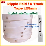Ripple Fold Tape S Track Tape For Curtain Snake Plate Design-Pita s