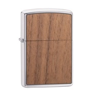 【ZIPPO官方旗艦店】 核桃木紋防風打火機 49039