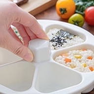 DailyPick Triangle Kimbap Mold Rice Ball Kit, Easy DIY Lunch Maker