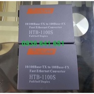100MB Netlink photoelectric Converter, 1 fiber optic 25Km Single mode code HTB 1100S.
