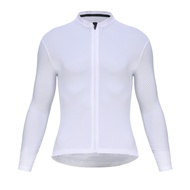 Rsantce 2024 Men Spring Autumn Cycling Jersey Long Sleeve Tops MTB Bike Breathable Quick Dry Shirt Bicycle Clothing