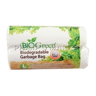 BioGreen Biodegradable Garbage Bag (L) (L100 x W780)MM (BD GB3039_2_10) 20pcs