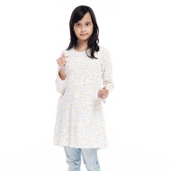 AQEELA Muslimah Kids Zig Zag T-Shirt -White (ak320b)
