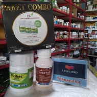 Paket combo herbisida selektif  sistemik gulma padi PIRIBAC obat rumput padi