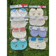 Original Fiffy Mitten and Booties NewBorn Baby Murah