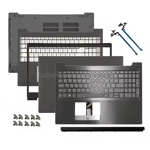 NEW For Ideapad L340-15IWL L340-15API Laptop LCD Back Cover Front Bezel Hinges Palmrest Bottom Case 
