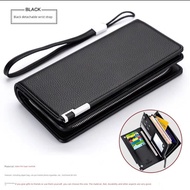 dompet lelaki kecil dompet budak lelaki Dompet pelajar kolej kulit lelaki kanggaru panjang