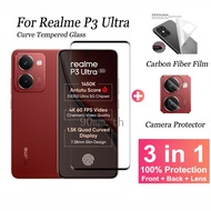 Realme P3 Ultra Tempered Glass for Realme P3 Ultra P2 Pro P1 Pro Screen Protector Camera Protector B