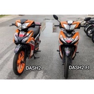 HONDA DASH 2 CARBURATOR DASH2 FI FUEL INJECTION BODY SET COVER SET REPSOL bodyset coverset DASH 110 