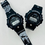 CERMIN KACA GSK DW6900 Ms1 Polis Evo, Full Black Hitam Men Digital Watches High Quality