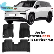 Use for TOYOTA BZ3X car carpet All-Weather car Floor Mat Fit For TOYOTA BZ3X waterproof trunk mat 20