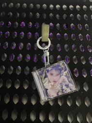Kpop Star IU Mini Album NFC Mini Keychain Love Poem Official Merchandise Acrylic Collectible Celebri