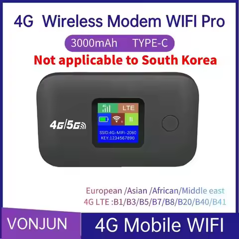 4G Mobile WIFI Router 150Mbps 4G LTE Wireless Router Portable Pocket MiFi Modem Mobile Wifi Hotspot 