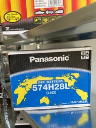 Panasonic car battery 574H28L DIN66/74 Maintenance Free Battery 18months warranty