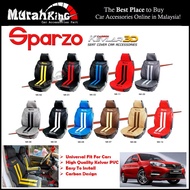 Sparzo Kevlar Carbon 3D Seat Cover Cushion Cover For Proton Saga VVT