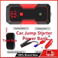 ✫Fast Ship ⚡ Car Jump Starter Power Bank 129800mAh Car Jumper Powerbank Jump Start Bateri Kereta Emergency LED✾