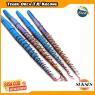 Joran tegek orca tjl ruas pendek panjang 300cm SET KOLONG