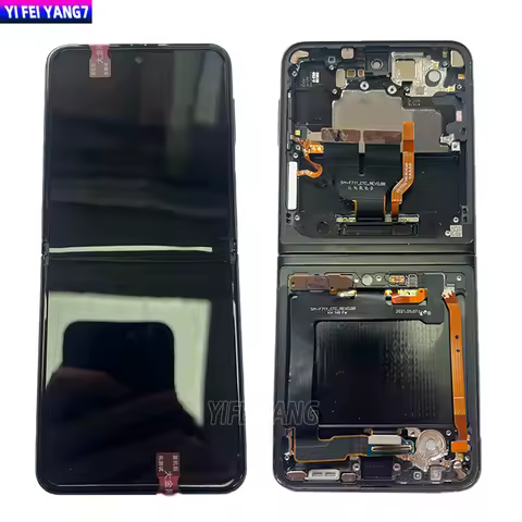 Original 100% A Lcd For Samsung Z Flip 3 5g Lcd F711 Display Touch Screen Assembly Replacement For Z