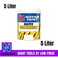 Nippon Paint Matex WeatherGold Weather Gold Interior Exterior Wall Paint / Cat Dalam Luar Dinding Ru