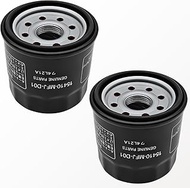 (2 Pack) Motorcycle Oil Filter 15410-MFJ-D02 / 15410-MFJ-D01 - Compatible with Honda GXV530, GXV530R