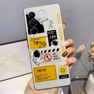 Latest VIVO V27 5G V27E 5G Case - Casing VIVO V27 5G V27E 5G { HC15 } Silicone hp - Casing hp - Kesi