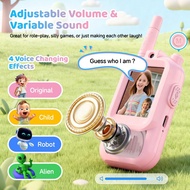 2026 New Style Children's Video Walkie-Talkie-Talkie Cartoon Caller HD Call Children's Toy Video Wal