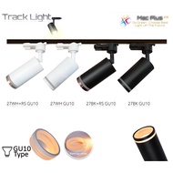 Modern LED Ceiling / Wall Lighting Flexible GU10 Type Track Light Casing Aluminum Black/White Adjust