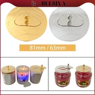 blesiya Candle Cover, Candle Jar Cover, Dustproof Cover, Gifts for Candle Lovers, Jar Lid, Candle Sh