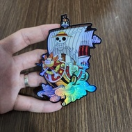 Large Anime Hologram Sticker - PSH1312 - One Piece - Thousand Sunny