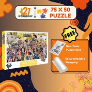 (Ready Stock) 1000Pcs Jigsaw Puzzle Pokemon / Totoro Puzzle 75CM x 50CM 1000 piece Puzzle