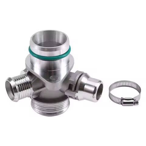 Lasting Car Upgraded Coolant Hose Connector Aluminum Fitment 11537639997 For BMW F20 F30 F10 N20