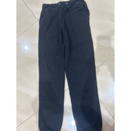 Bershka black sweatpants preloved Original/ cuffed sweatpants